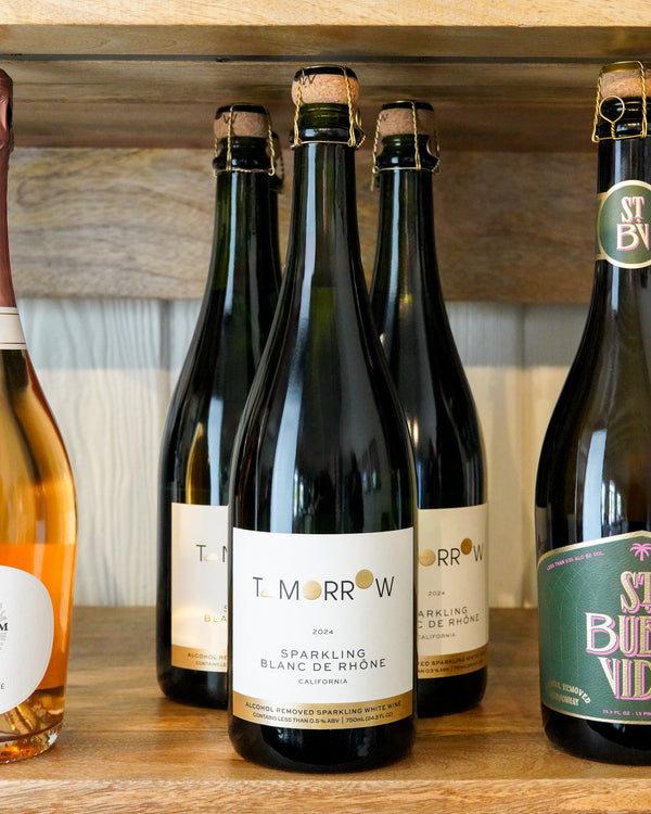 Tomorrow Cellars Sparkling Blanc De Rhone California Non-Alcoholic 2024